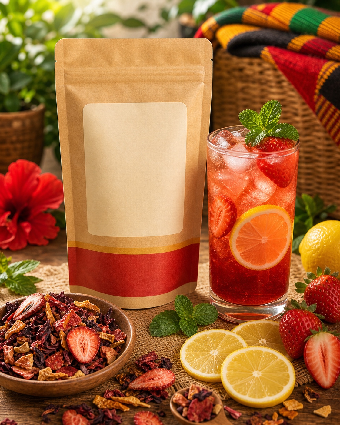 Strawberry Lemon Lift tea
